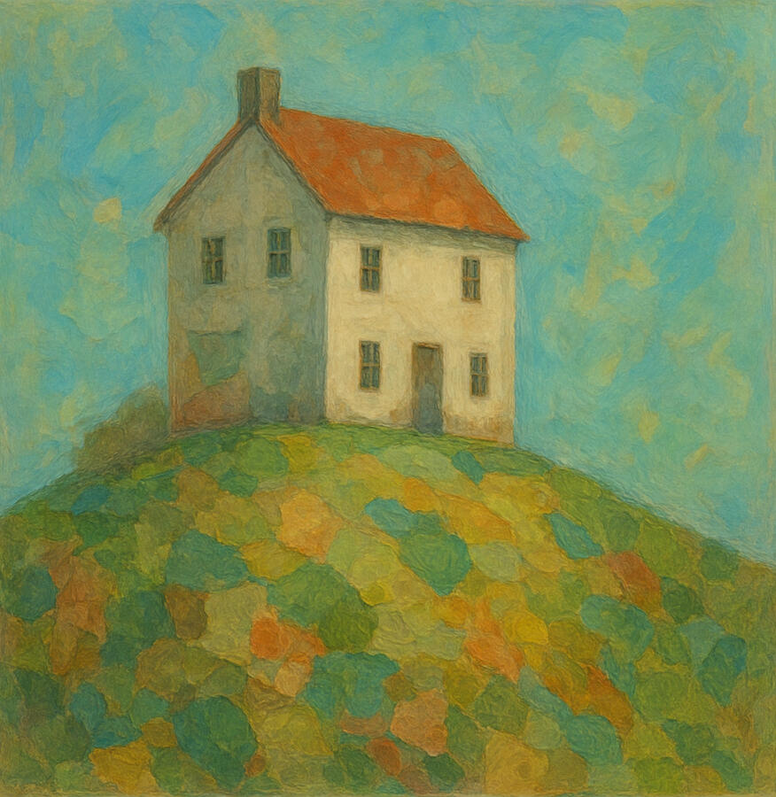 Our House - Acrylic - 40 x 40